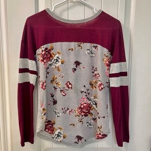 Floral Long Sleeve Shirt